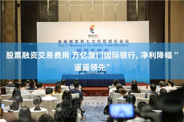 股票融资交易费用 万亿厦门国际银行, 净利降幅“遥遥领先”