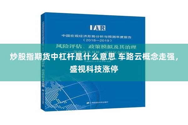 炒股指期货中杠杆是什么意思 车路云概念走强，盛视科技涨停
