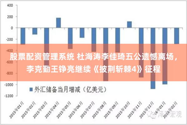股票配资管理系统 杜海涛李佳琦五公遗憾离场，李克勤王铮亮继续《披荆斩棘4》征程