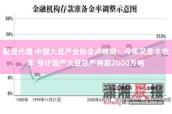 配资代理 中国大豆产业协会卢林纲：今年又是丰收年 预计国产大豆总产将超2000万吨