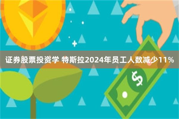 证券股票投资学 特斯拉2024年员工人数减少11%