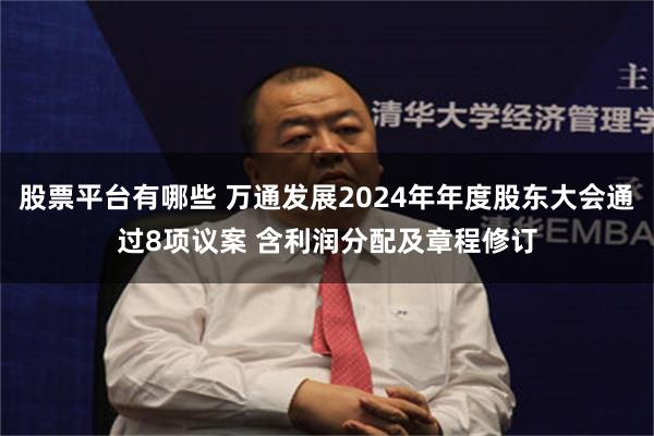 股票平台有哪些 万通发展2024年年度股东大会通过8项议案 含利润分配及章程修订
