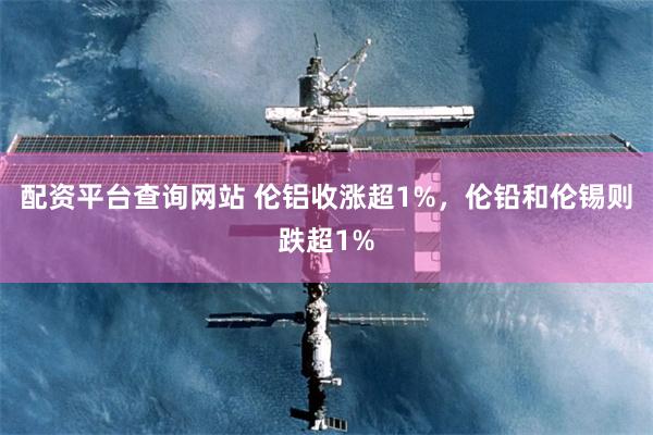 配资平台查询网站 伦铝收涨超1%，伦铅和伦锡则跌超1%