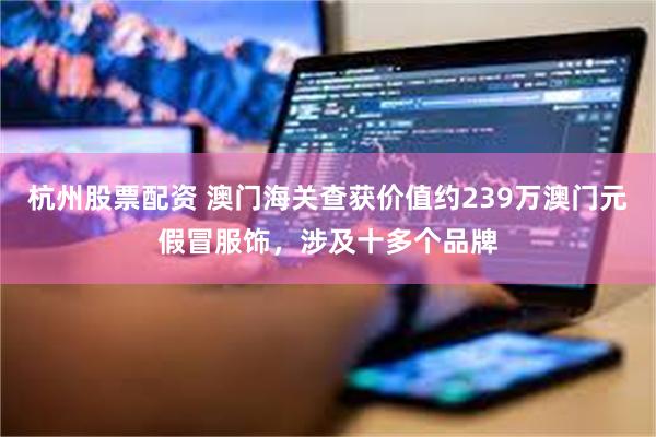杭州股票配资 澳门海关查获价值约239万澳门元假冒服饰，涉及十多个品牌