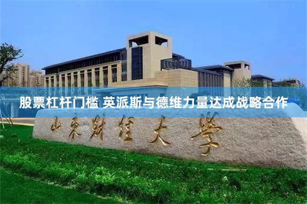 股票杠杆门槛 英派斯与德维力量达成战略合作