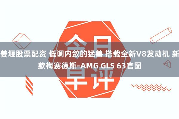 姜堰股票配资 低调内敛的猛兽 搭载全新V8发动机 新款梅赛德斯-AMG GLS 63官图
